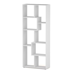 alpha-KO-REGALWHITE-15358 ΒΙΒΛΙΟΘΗΚΗ REGAL 66X25X161 ΛΕΥΚΟ