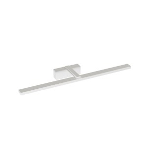 alpha-LED-4WWHITE-13698 ΦΩΤΙΣΤΙΚΟ ΤΟΙΧΟΥ LED 10W 4000K 1010LM ΛΕΥΚΟ 45X13X3CM