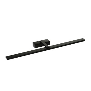 alpha-LED-5FBLACK-13699 ΦΩΤΙΣΤΙΚΟ LED ΕΠΙΠΛΟΥ 6.5W 6000K 500LM ΜΑΥΡΟ 55X13X3CM