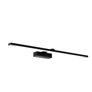 alpha-LED-5FBLACK-1440 ΦΩΤΙΣΤΙΚΟ LED ΕΠΙΠΛΟΥ 6.5W 6000K 500LM ΜΑΥΡΟ 55X13X3CM