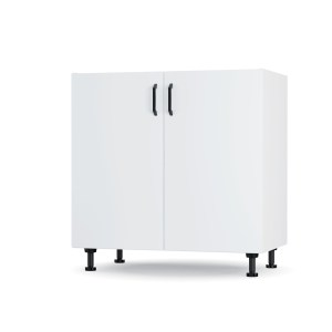alpha-LS8082M02-7243 MODEST ΚΑΤΩ ΝΤΟΥΛΑΠΙ ΝΕΡΟΧΥΤΗ ΛΕΥΚΟ 80X48X82CM