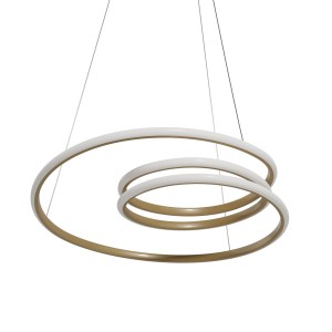 alpha-MEC-6018F1BRONZE-18586 ΚΡΕΜΑΣΤΟ ΦΩΤΙΣΤΙΚΟ LED 70W 3500LM ΜΠΡΟΝΖΕ Φ50X100CM