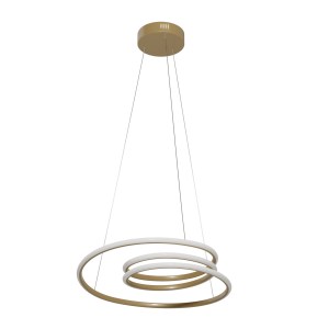 alpha-MEC-6018F1BRONZE-3884 ΚΡΕΜΑΣΤΟ ΦΩΤΙΣΤΙΚΟ LED 70W 3500LM ΜΠΡΟΝΖΕ Φ50X100CM