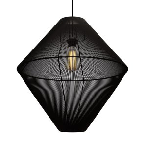 alpha-MEC-80550BLACK-1964801 ΚΡΕΜΑΣΤΟ ΜΟΝΟΦΩΤΟ ΦΩΤΙΣΤΙΚΟ 805 Ε27 Φ50X130CM