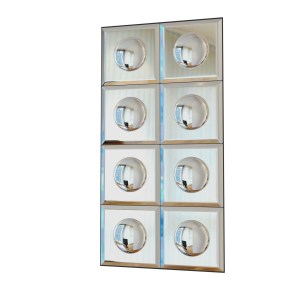 alpha-R-XGJ076-2093 ΚΑΘΡΕΦΤΗΣ ΤΟΙΧΟΥ ΜΕ ΓΕΩΜΕΤΡΙΚΑ ΣΧΕΔΙΑ 40X80CM