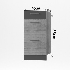alpha-SO-AD403S-13874 ALINA ΣΥΡΤΑΡΙΕΡΑ 3 ΣΥΡΤΑΡΙΑ ΚΑΤΩ 40X44,5X85ΕΚ ΣΟΝΟΜΑ-ΜΟΚΚΑ