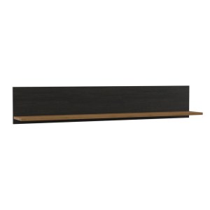alpha-SO-ADELSHELF-2178 ΡΑΦΙ ΤΟΙΧΟΥ ADEL ΚΑΠΝΟΥ (TOBACCO) ΜΕ ΓΚΡΙ 129X18.8X23ΕΚ