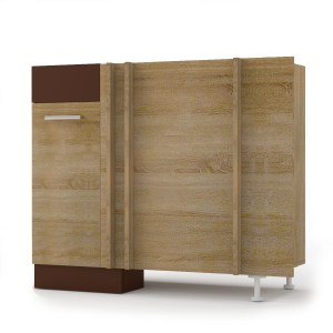 alpha-SO-ADU100-2180 ALINA ΚΑΤΩ ΝΤΟΥΛΑΠΙ ΓΩΝΙΑΣ 100X44.5X85ΕΚ SONOMA-MOCCA