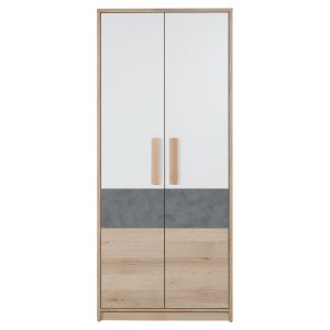 alpha-SO-AYGO2D-3873 ΝΤΟΥΛΑΠΑ AYGO ΣΟΝΟΜΑ-ΛΕΥΚΟ 83.1X53.5X192CM.