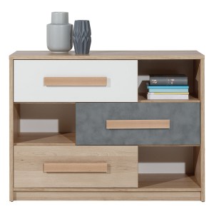 alpha-SO-AYGOKOM11003DR-3880 ΣΥΡΤΑΡΙΕΡΑ AYGO ΣΟΝΟΜΑ ΛΕΥΚΟ 108.5X39.5X64.1CM