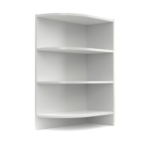 alpha-SO-CD30K3-2211 CHARLOTTE ΚΑΤΩ ΝΤΟΥΛΑΠΙ ΜΕ ΡΑΦΙΑ 56.5X28.5X82CM ΛΕΥΚΟ