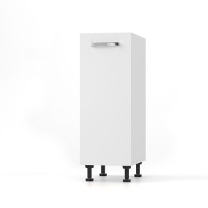 alpha-SO-CD30W-2215 CHARLOTΤE ΚΑΤΩ ΝΤΟΥΛΑΠΙ 30X46.5X82CM ΜΕ ΜΕΤΑΛΛΙΚΑ ΧΕΡΟΥΛΙΑ ΛΕΥΚΟ