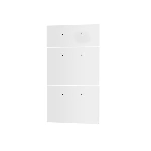 alpha-SO-CD40DR-1-16315 ΠΡΟΣΟΨΕΙΣ ΣΥΡΤΑΡΙΕΡΑΣ CHARLOTTE ΛΕΥΚΟ 40X71.4X1.6CM
