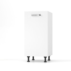 alpha-SO-CD40W-2221 CHARLOTΤE ΚΑΤΩ ΝΤΟΥΛΑΠΙ 40X46.5X82CM ΜΕ ΜΕΤΑΛΛΙΚΑ ΧΕΡΟΥΛΙΑ ΛΕΥΚΟ