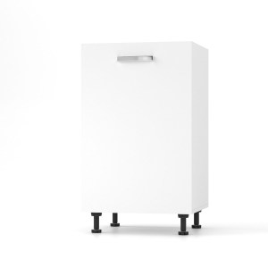alpha-SO-CD50W-2224 CHARLOTΤE ΚΑΤΩ ΝΤΟΥΛΑΠΙ 50X46.5X82CM ΜΕ ΜΕΤΑΛΛΙΚΑ ΧΕΡΟΥΛΙΑ ΛΕΥΚΟ