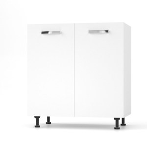 alpha-SO-CD80W-2247 CHARLOTΤE ΚΑΤΩ ΝΤΟΥΛΑΠΙ 80X46.5X82ΕΚ ΜΕ ΜΕΤΑΛΛΙΚΑ ΧΕΡΟΥΛΙΑ ΛΕΥΚΟ