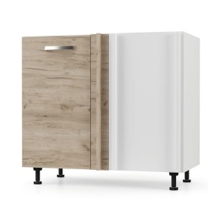 alpha-SO-CDU100O-2249 CHARLOTΤE ΚΑΤΩ ΝΤΟΥΛΑΠΙ ΓΩΝΙΑΣ 90X50X82CM ΜΕ ΜΕΤΑΛΛΙΚΑ ΧΕΡΟΥΛΙΑ ΔΡΥΣ