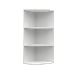alpha-SO-CV30K3-2259 CHARLOTTE ΓΩΝΙΑΚΟ ΠΑΝΩ ΝΤΟΥΛΑΠΙ ΜΕ ΡΑΦΙΑ 28,5X28,5X71,8ΕΚ ΛΕΥΚΟ