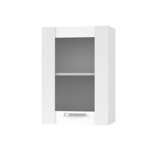 alpha-SO-CV50GW-R-2273 CHARLOTΤE ΠΑΝΩ ΝΤΟΥΛΑΠΙ ΜΕ ΤΖΑΜΙ ΔΕΞΙ 50X30.5X71.8ΕΚ ΜΕ ΜΕΤΑΛΛΙΚΑ ΧΕΡΟΥΛΙΑ ΛΕΥΚΟ