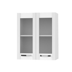 alpha-SO-CV60GW-2279 CHARLOTΤE ΠΑΝΩ ΝΤΟΥΛΑΠΙ ΜΕ ΤΖΑΜΙ 60X30.5X71.8ΕΚ ΜΕ ΜΕΤΑΛΛΙΚΑ ΧΕΡΟΥΛΙΑ ΛΕΥΚΟ