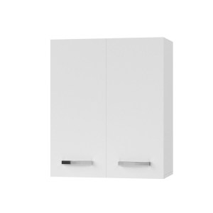 alpha-SO-CV60W-2281 CHARLOTΤE ΠΑΝΩ ΝΤΟΥΛΑΠΙ 60X30.5X71.8ΕΚ ΜΕ ΜΕΤΑΛΛΙΚΑ ΧΕΡΟΥΛΙΑ ΛΕΥΚΟ