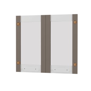 alpha-SO-CV80G-2-16352 ΑΝΩ ΠΟΡΤΑΚΙΑ-ΤΖΑΜΙ CHARLOTTE ΜΟΚΑ 80X71.8X1.6CM