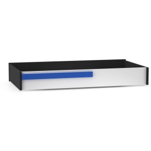 alpha-TO-ALEXBOX-16789 ALEX ΣΥΡΤΑΡΙ ΑΠΟΘΗΚΕΥΣΗΣ (ΚΑΤΩ ΑΠΟ ΚΡΕΒΑΤΙ) 120X63ΕΚ ΛΕΥΚΟ-ΓΡΑΦΙΤΗΣ