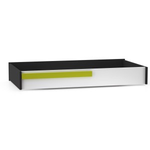 alpha-TO-ALEXBOX-16790 ALEX ΣΥΡΤΑΡΙ ΑΠΟΘΗΚΕΥΣΗΣ (ΚΑΤΩ ΑΠΟ ΚΡΕΒΑΤΙ) 120X63ΕΚ ΛΕΥΚΟ-ΓΡΑΦΙΤΗΣ