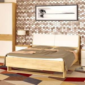 alpha-TO-AVANTI160-1356375 ΚΡΕΒΑΤΙ AVANTI ΔΙΠΛΟ ΧΩΡΙΣ ΠΑΤΩΜΑ ΧΡΥΣΟΣ ΔΡΥΣ-ΛΕΥΚΟ 160X200CM
