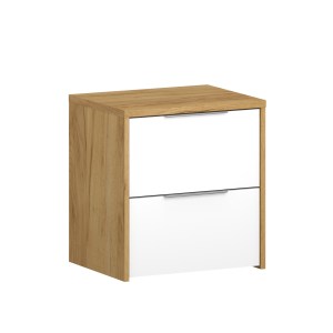 alpha-TO-AVANTIBEDSIDE-16464 ΚΟΜΟΔΙΝΟ AVANTI ΧΡΥΣΟΣ ΔΡΥΣ-ΛΕΥΚΟ 49.8X39.7X53.7CM