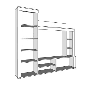alpha-TO-BADAN-15561 ΣΥΝΘΕΣΗ TΗΛΕΟΡΑΣΗΣ BADAN 188X35X181ΕΚ ΣΟΝΟΜΑ-ΜΟΚΚΑ