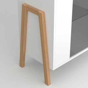 alpha-TO-BELLE1W2DWHITE-1348906 ΒΙΤΡΙΝΑ BELLE ΛΕΥΚΟ 102.5X41X152.5CM