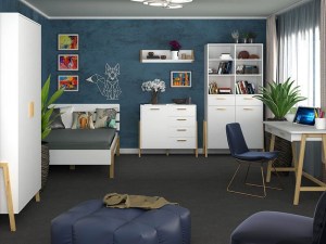 alpha-TO-BELLEBED120-2956897 ΚΡΕΒΑΤΙ BELLE ΛΕΥΚΟ 120X200CM