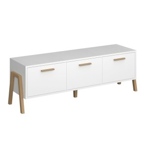 alpha-TO-BELLETV3KWHITE-13953 ΕΠΙΠΛΟ ΤΗΛΕΟΡΑΣΗΣ BELLE ΛΕΥΚΟ 149.5X41X49CM