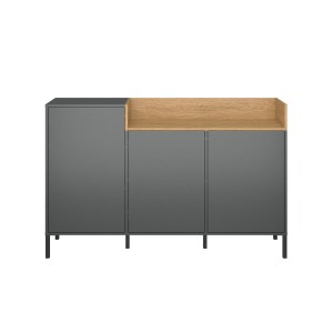 alpha-TO-BERIL3D-3555 ΜΠΟΥΦΕΣ BERIL ΑΝΘΡΑΚΙ-ΧΡΥΣΟ ΔΡΥΣ 155.1X42X98.6CM