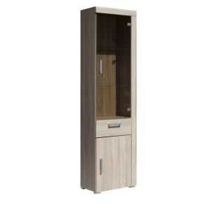 alpha-TO-DAM1D1W1S-2559 ΒΙΤΡΙΝΑ ΜΟΝΟΦΥΛΛΗ DAMIS 50.5X35X203ΕΚ ΣΟΝΟΜΑ MDF ΔΙΑΚΟΣΜΗΣΗ
