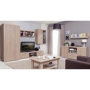 alpha-TO-DAM2D-15258 ΝΤΟΥΛΑΠΑ ΔΙΦΥΛΛΗ DAMIS SONOMA 90.5X55X203ΕΚ