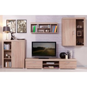 alpha-TO-DAMTV2K-14514 ΕΠΙΠΛΟ TV DAMIS 200X45X39ΕΚ ΜΕ MDF ΔΙΑΚΟΣΜΗΣΗ SONOMA