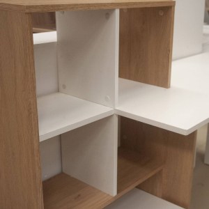 alpha-TO-DESKHO1S-16098 ΓΡΑΦΕΙΟ HO1S ΛΕΥΚΟ ΜΕ ΦΥΣΙΚΟ 149X50X105ΕΚ
