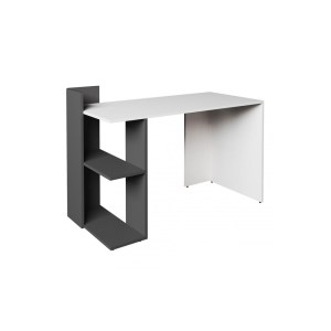 alpha-TO-DESKHOSHELFGR-2956871 ΓΡΑΦΕΙΟ HO SHELF ΛΕΥΚΟ-ΜΕ ΓΡΑΦΙΤΗ ΜΟΝΤΕΡΝΑ ΣΧΕΔΙΑΣΗ 120X55X85ΕΚ