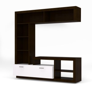 alpha-TO-FLOKS-15016 ΣΥΝΘΕΣΗ ΤΗΛΕΟΡΑΣΗΣ FLOKS 170X41X170ΕΚ WENGE(ΣΟΚΟΛΑ)-ΛΕΥΚΟ
