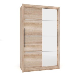 alpha-TO-ILO130S-2590 ΝΤΟΥΛΑΠΑ ΔΙΦΥΛΛΗ ILONA SONOMA 130X61X215ΕΚ MDF