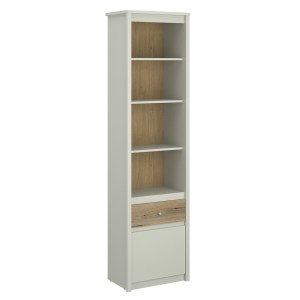alpha-TO-KARINREG1D1S-14826 ΡΑΦΙΕΡΑ KARIN CASHMERE-EVOKE OAK 56X36.5X210.5CM