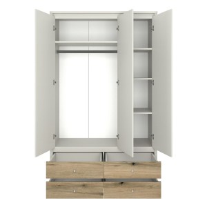 alpha-TO-KARINSZF3D4S-2957891 ΝΤΟΥΛΑΠΑ ΤΡΙΦΥΛΛΗ ΜΕ ΚΑΘΡΕΦΤΗ KARIN CASHMERE-EVOKE OAK 127X50.5X210.5CM