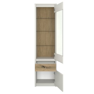 alpha-TO-KARWITWYS1D1W1S-2957894 ΒΙΤΡΙΝΑ KARIN CASHMERE-EVOKE OAK 56X36.5X210.5CM