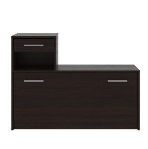 alpha-TO-LUNA1S1DWEGE-2638 LUNA ΠΑΠΟΥΤΣΟΘΗΚΗ-ΝΤΟΥΛΑΠΙ 100X28X73ΕΚ WENGE