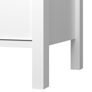 alpha-TO-MARKOM2DWHITE-1364014 ΚΟΜΟΤΑ ΔΙΦΥΛΛΗ MAROCCO ΛΕΥΚΟ 99X37X130.5CM