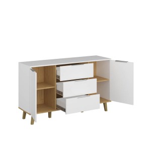 alpha-TO-NEPTUNE2D3S-13990 ΜΠΟΥΦΕΣ NEPTUNE ΛΕΥΚΟ-ΣΟΝΟΜΑ 138X40X82CM