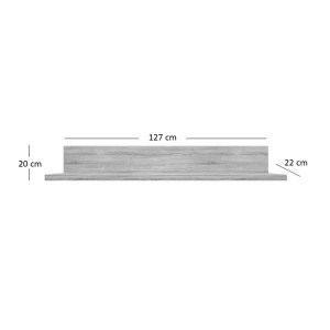 alpha-TO-NORT130-1364022 NORTON ΚΡΕΜΑΣΤΟ ΡΑΦΙ 127X28X20ΕΚ ΣΟΝΟΜΑ