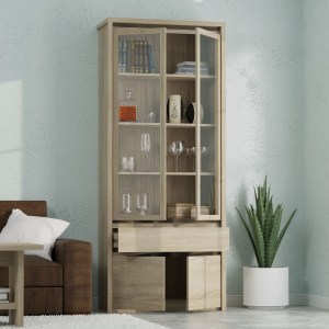 alpha-TO-NORT2D2W1S-15053 ΒΙΤΡΙΝΑ NORTON ΔΙΦΥΛΛΗ 88X40X210ΕΚ ΣΟΝΟΜΑ ΔΥΟ ΠΟΡΤΕΣ